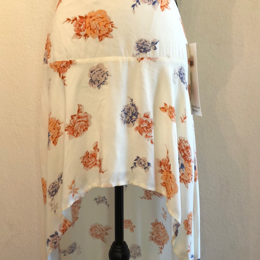 Floral high low skirt - Picture 6 of 6